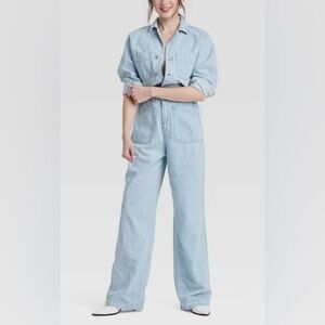 NWT Universal Thread Denim Baggy Jumpsuit